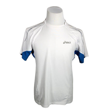 Unisex Asics - Sports shirt, short sleeve, size L - White ()