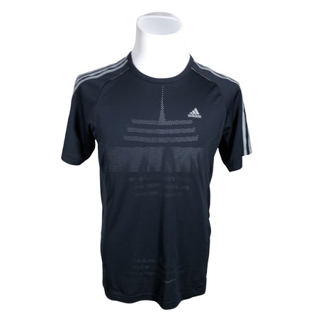Unisex Adidas - Sports shirt, short sleeve, size L - Blue ()