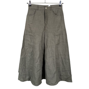 Unisex Massimo Dutti - Fabric skirt, size 36 - Green (1)