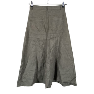 Unisex Massimo Dutti - Fabric skirt, size 36 - Green (2)