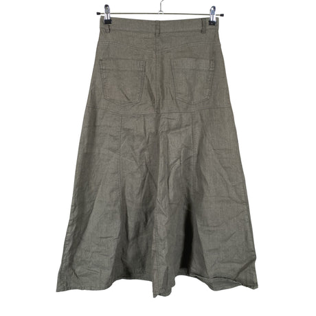 Unisex Massimo Dutti - Fabric skirt, size 36 - Green (2)
