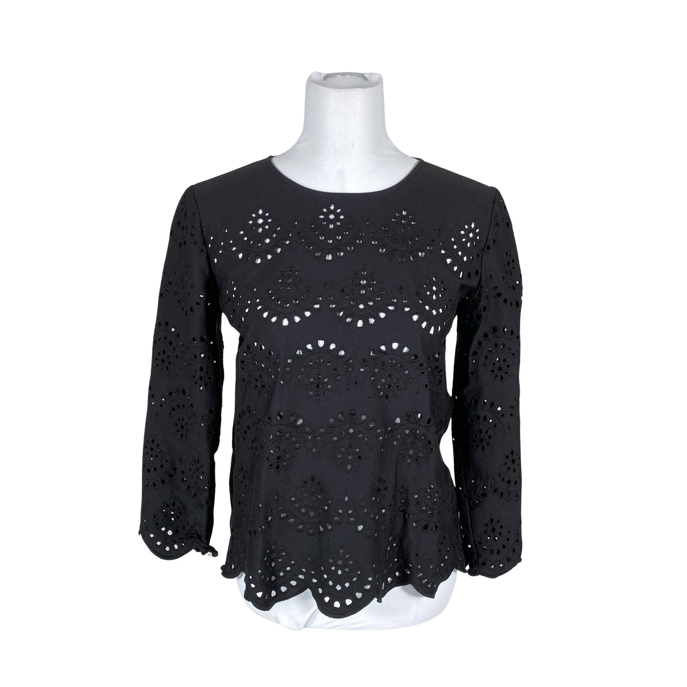 Unisex Massimo Dutti - Blouse, size 36 - Black (1)