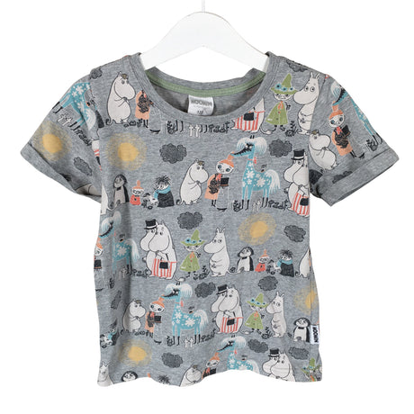 Unisex Moomin by Martinex - T-shirt, size 116 - 122 - Gray ()