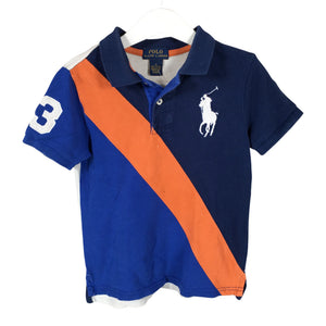 Unisex Polo Ralph Lauren - Polo shirt, size 104 - 110 - Blue (1)