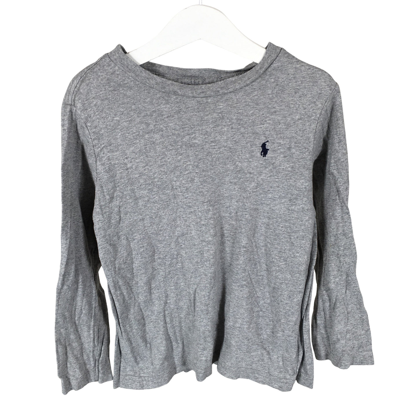 Unisex Polo Ralph Lauren - Tricot shirt, size 116 - 122 - Gray (1)