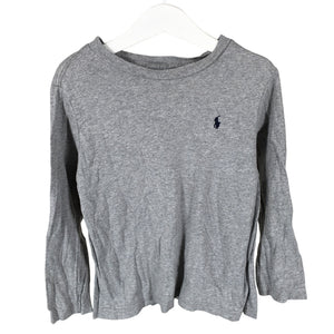 Unisex Polo Ralph Lauren - Tricot shirt, size 116 - 122 - Gray (1)