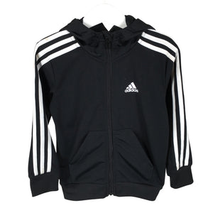 Unisex Adidas - Track jacket, size 104 - 110 - Black (1)