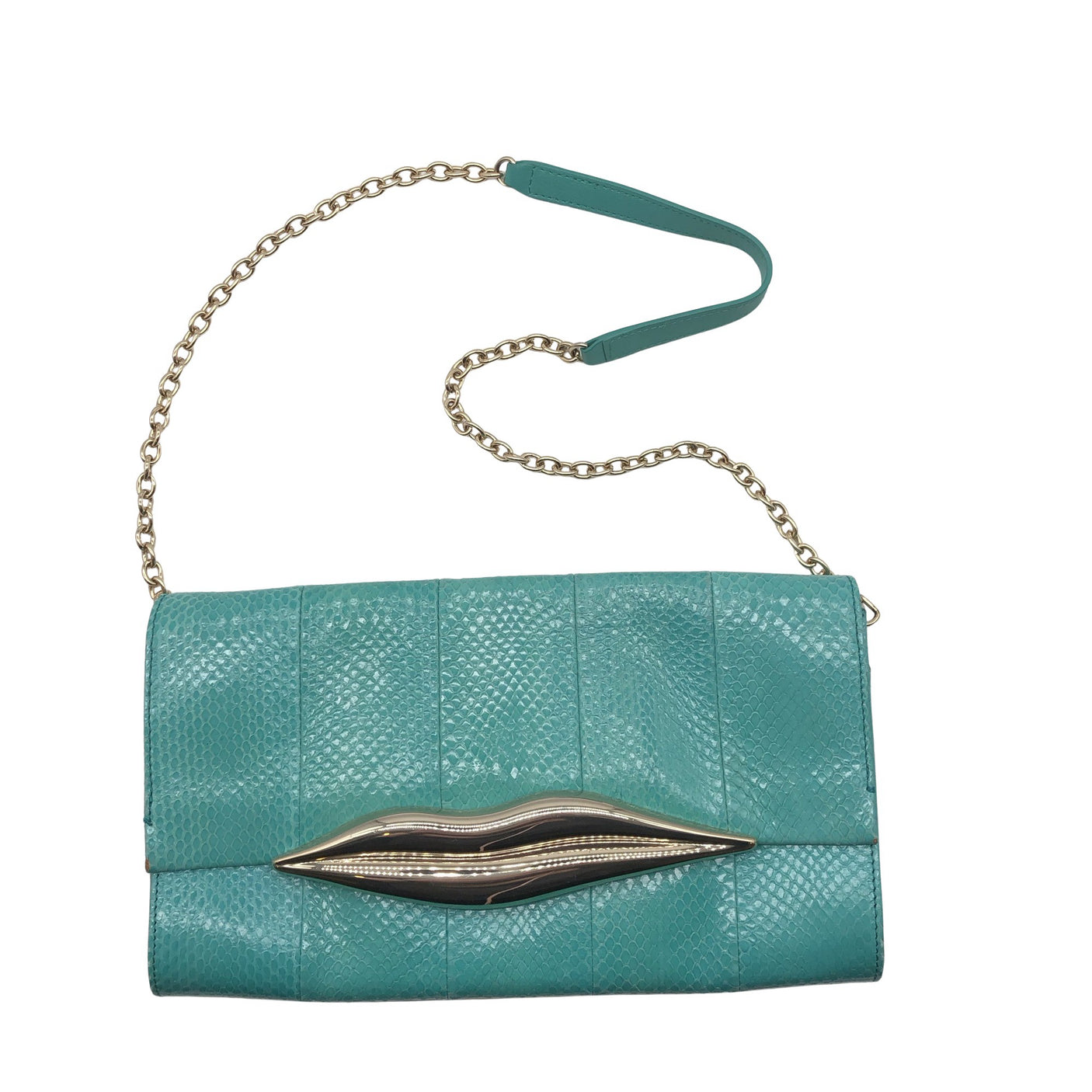 Unisex Diane von Furstenberg - Shoulder bag, size Midi - Turquoise (1)