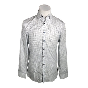Unisex Olymp - Collared shirt, size L - White (1)