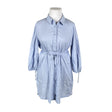Unisex Persona by Marina Rinaldi - Schiffon dress, size 46 - Light blue ()