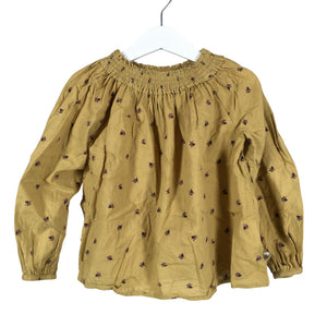 Unisex POMPdeLUX - Blouse, size 98 - 104 - Brown (1)
