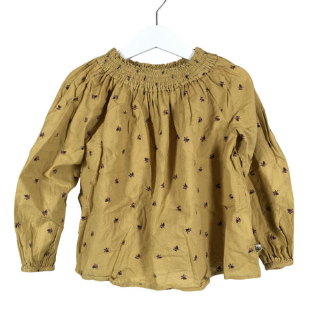 Unisex POMPdeLUX - Blouse, size 98 - 104 - Brown ()