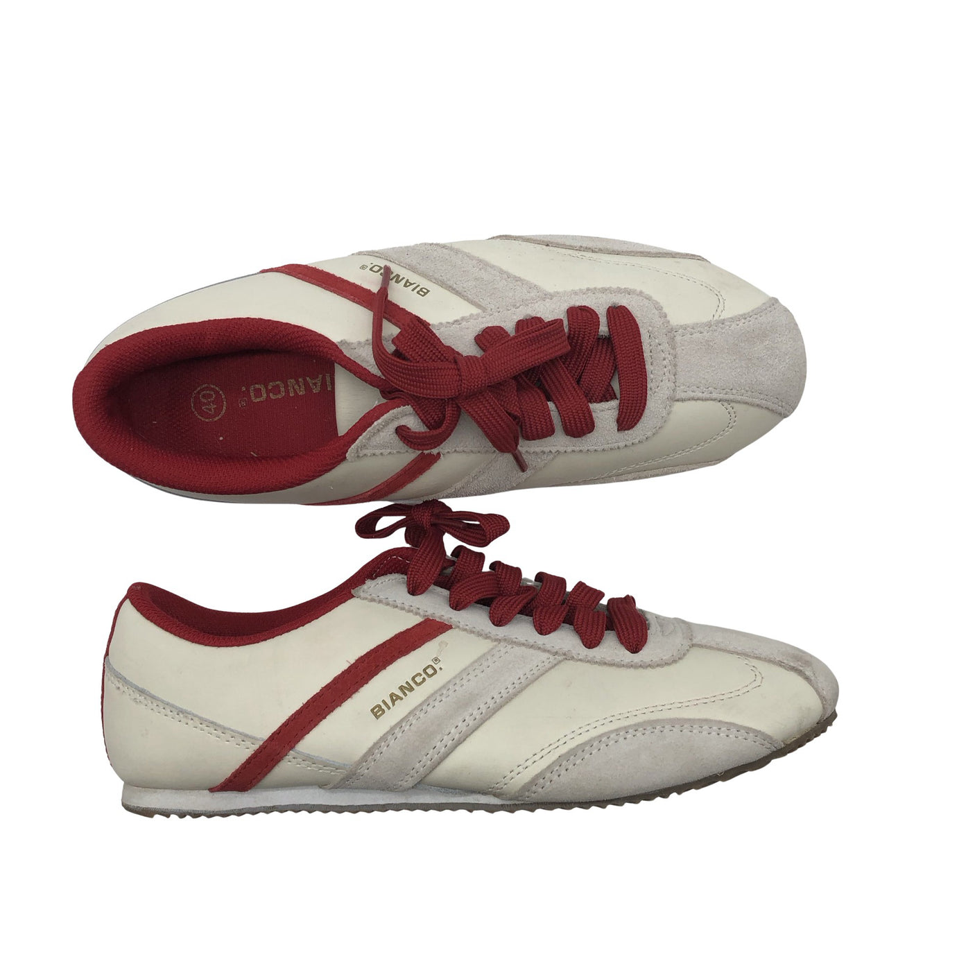 Unisex Bianco - Casual sneakers, size 40 - Gray (1)