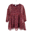 Unisex Lindex - Party dress, size 98 - 104 - Wine red ()