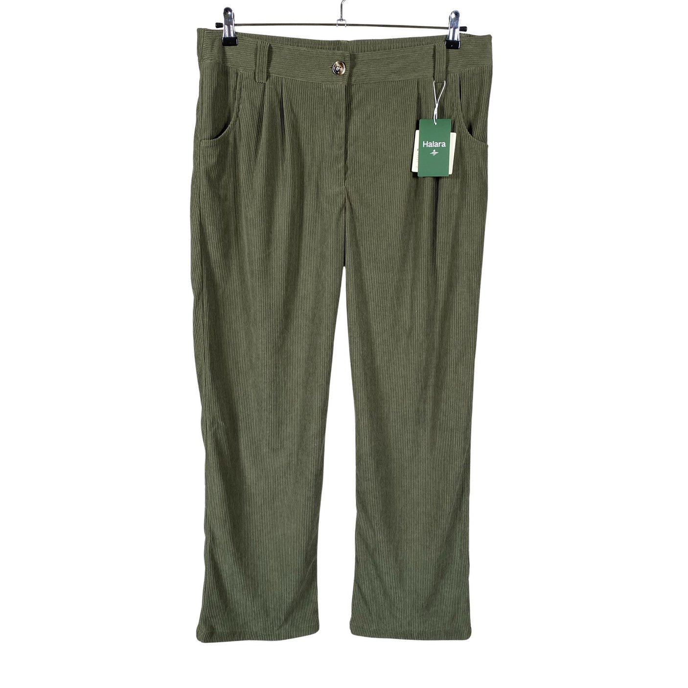 Unisex Halara - Velvet pants, size 42 - Green (1)