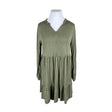 Unisex Esprit - Schiffon dress, size 44 - Green ()