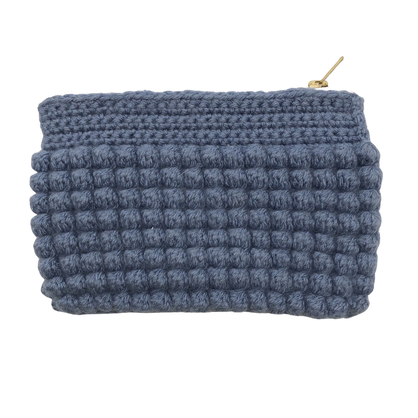 Unisex Handmade - Toiletry bag, size Mini - Blue (1)