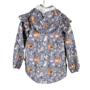 Unisex Petite Chérie - Rain jacket, size 104 - 110 - Violet (2)
