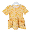 Unisex Finlayson - Tricot dress, size 98 - 104 - Yellow ()