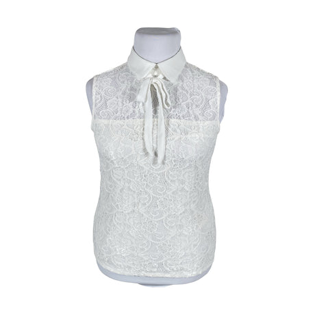 Unisex Morgan - Party top, size 42 - White ()