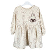 Unisex Next - Sweatshirt dress, size 104 - 110 - Beige ()