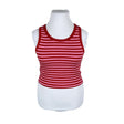 Unisex JJXX - Tricot tank top, size 42 - Red ()