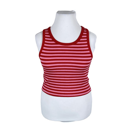 Unisex JJXX - Tricot tank top, size 42 - Red ()
