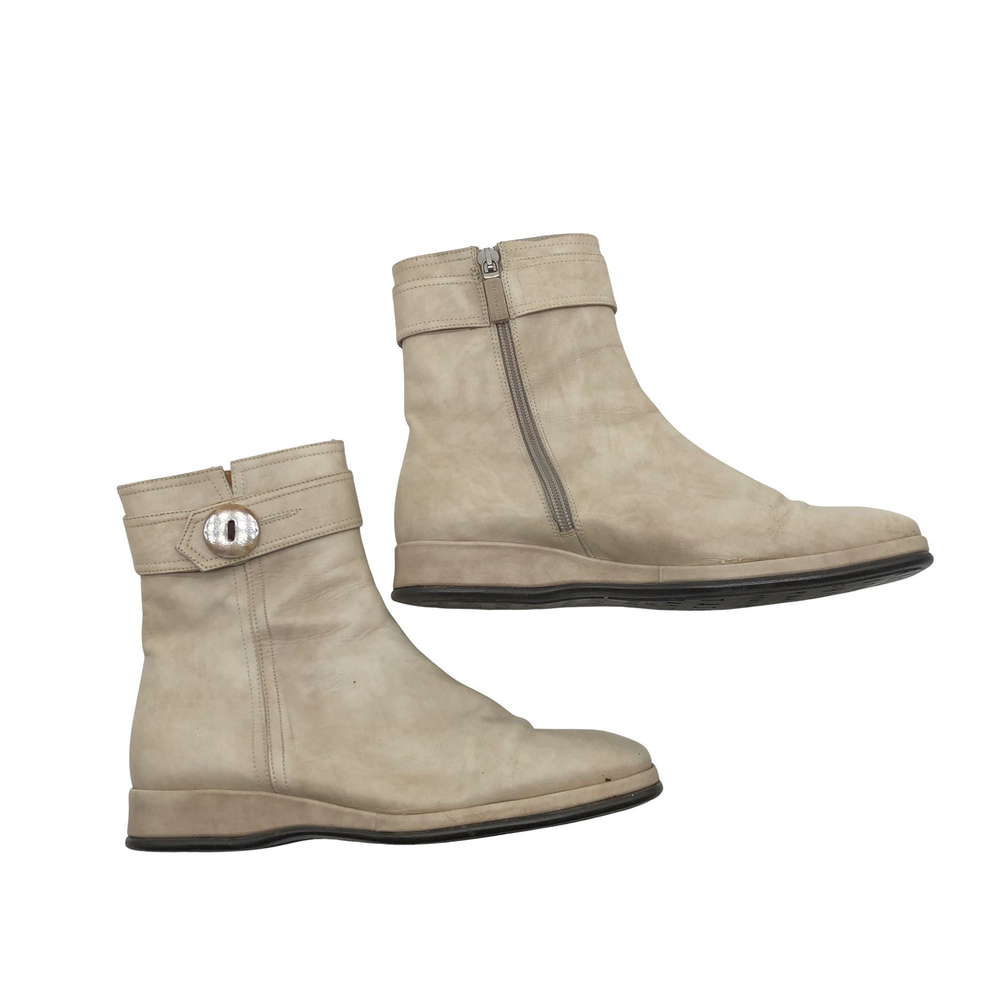 Unisex Hispanitas - Ankle boots, size 37 - Beige (1)