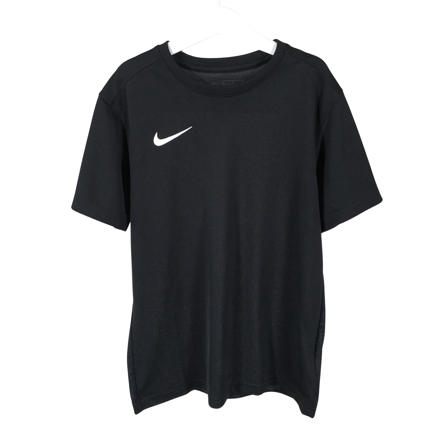 Unisex Nike - Sports shirt, short sleeve, size 146 - 152 - Black (1)