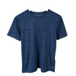 Unisex Soc - Sports shirt, short sleeve, size 158 - 164 - Blue ()