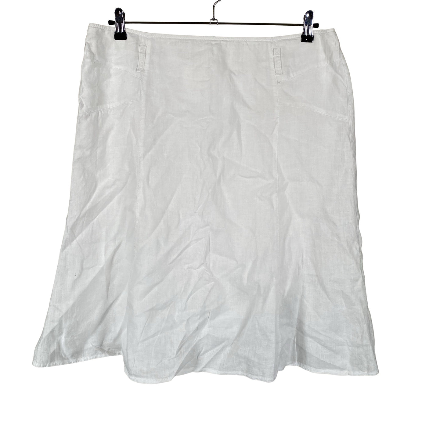 Unisex Gerry Weber - Fabric skirt, size 44 - White (1)