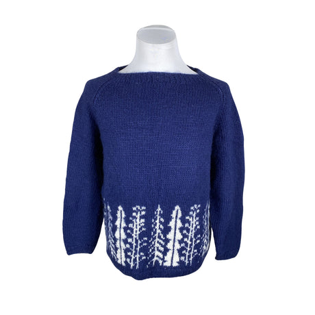 Unisex Handmade - Sweater, size L - Blue ()