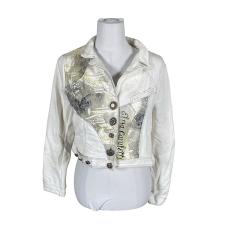 Unisex Elisa Cavaletti - Sweat jacket, size 38 - White ()