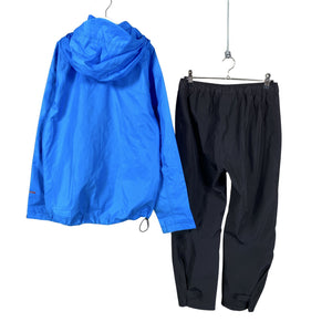 Unisex Didriksons - Spring/Fall jacket and pants set, size 146 - 152 - Blue (2)