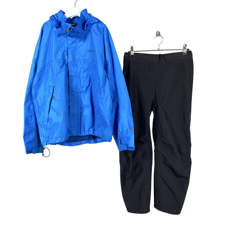 Unisex Didriksons - Spring/Fall jacket and pants set, size 146 - 152 - Blue ()