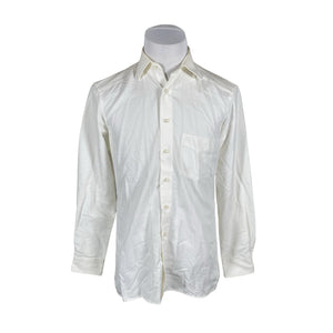 Unisex Olymp - Collared shirt, size M - Natural white (1)