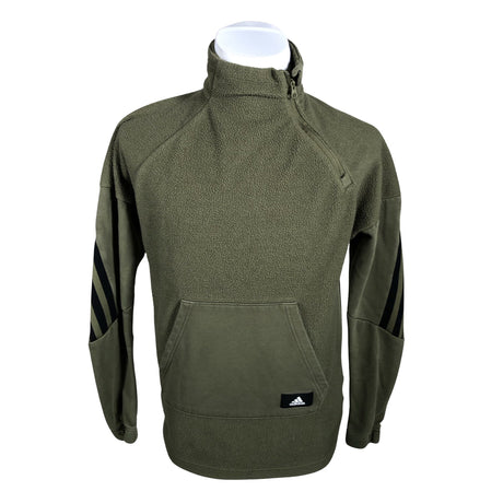 Unisex Adidas - Fleece shirt, size S - Green ()