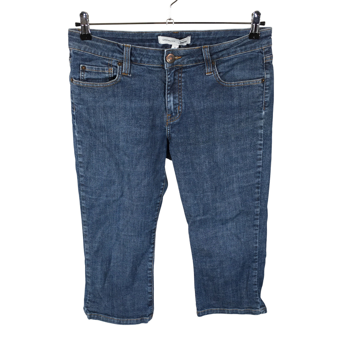 Unisex Lindex - Capri jeans, size 42 - Blue (1)