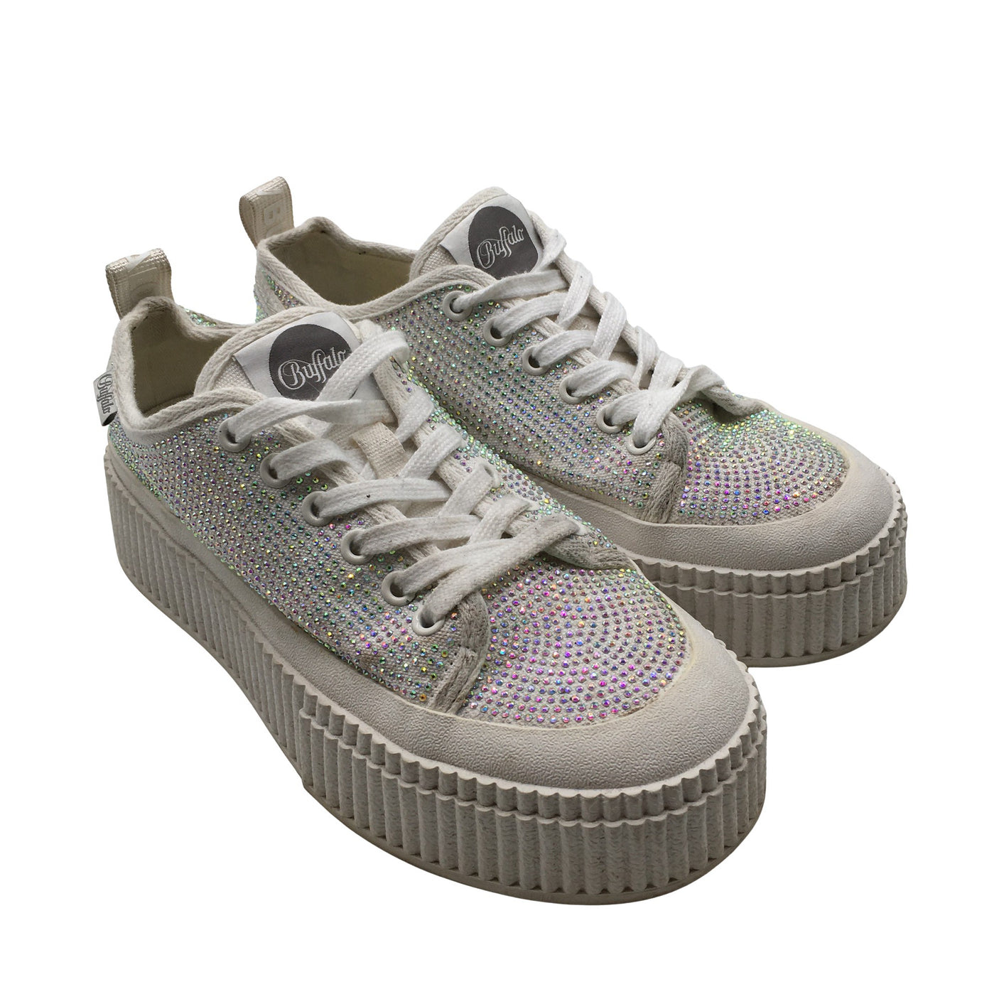 Unisex Buffalo - Casual sneakers, size 39 - White (2)