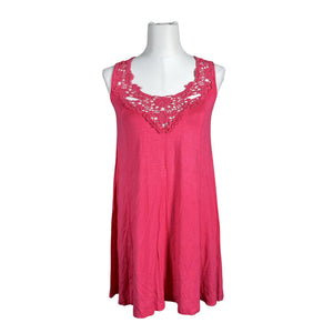 Unisex Happy Holly - Tricot tunic, size 34 - Pink (1)