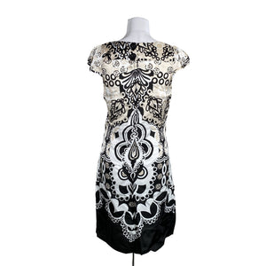 Unisex Share - Schiffon dress, size 34 - Beige (2)