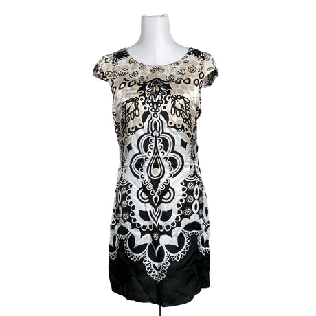Unisex Share - Schiffon dress, size 34 - Beige ()
