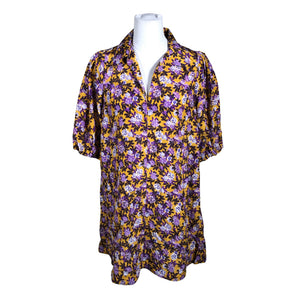 Unisex Baum und Pferdgarten - Schiffon dress, size 38 - Violet (1)