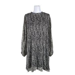 Unisex Neo Noir - Schiffon dress, size 36 - Black (1)