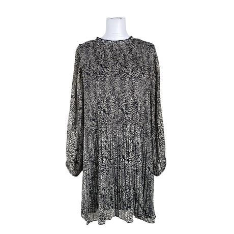 Unisex Neo Noir - Schiffon dress, size 36 - Black ()