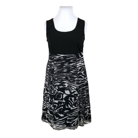Unisex Betty Barclay - Schiffon dress, size 42 - Black ()