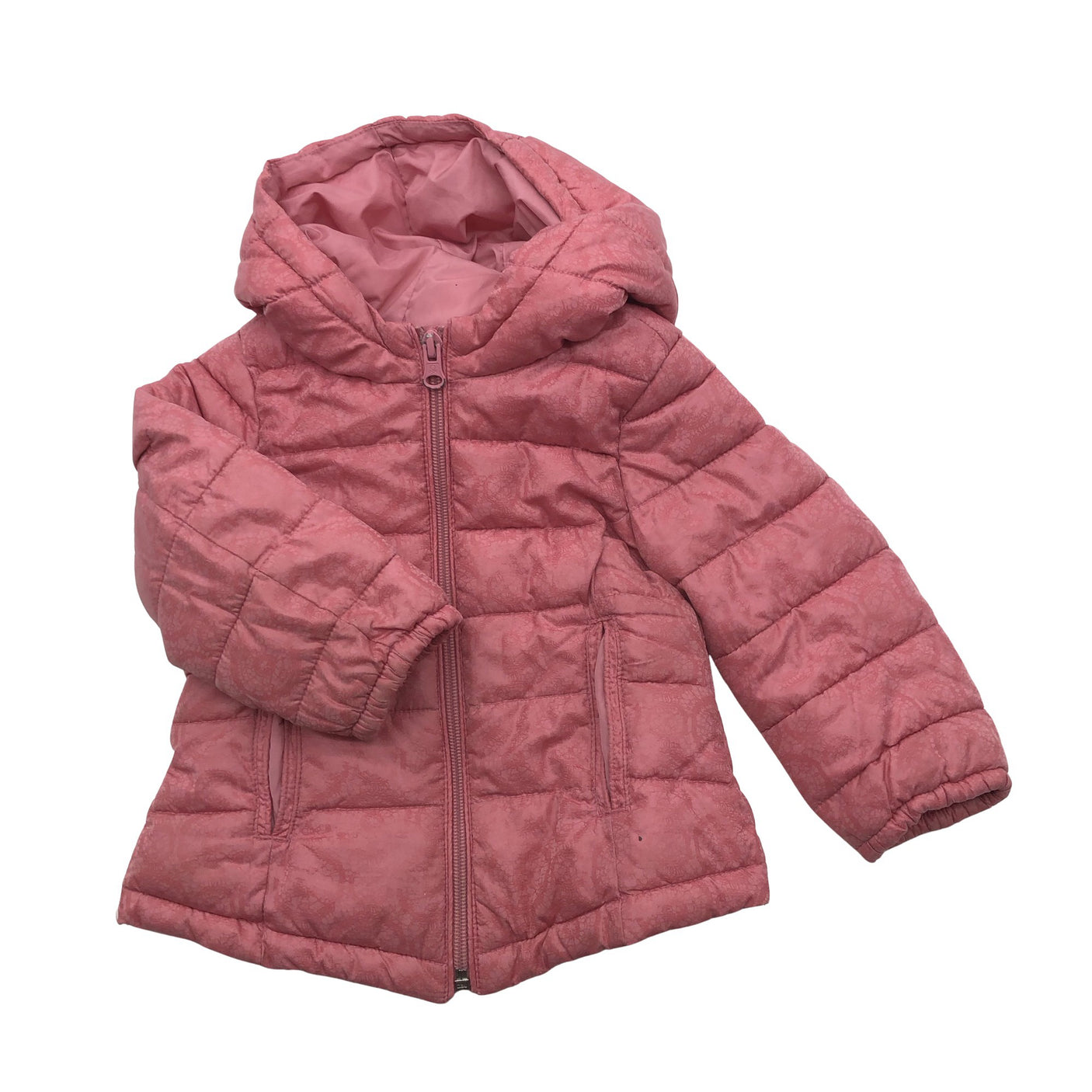 Unisex Benetton - Lightly padded jacket, size 80 - 86 - Light pink (1)