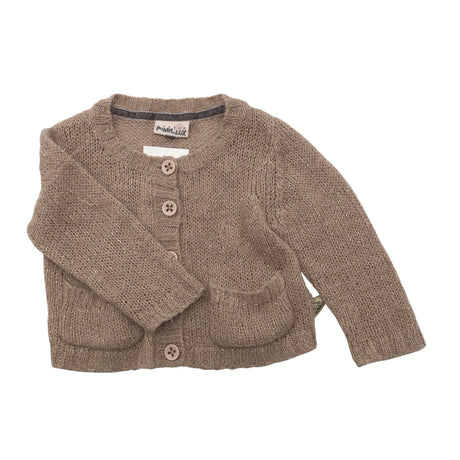 Unisex POMPdeLUX - Cardigan, size 80 - 86 - Light pink ()