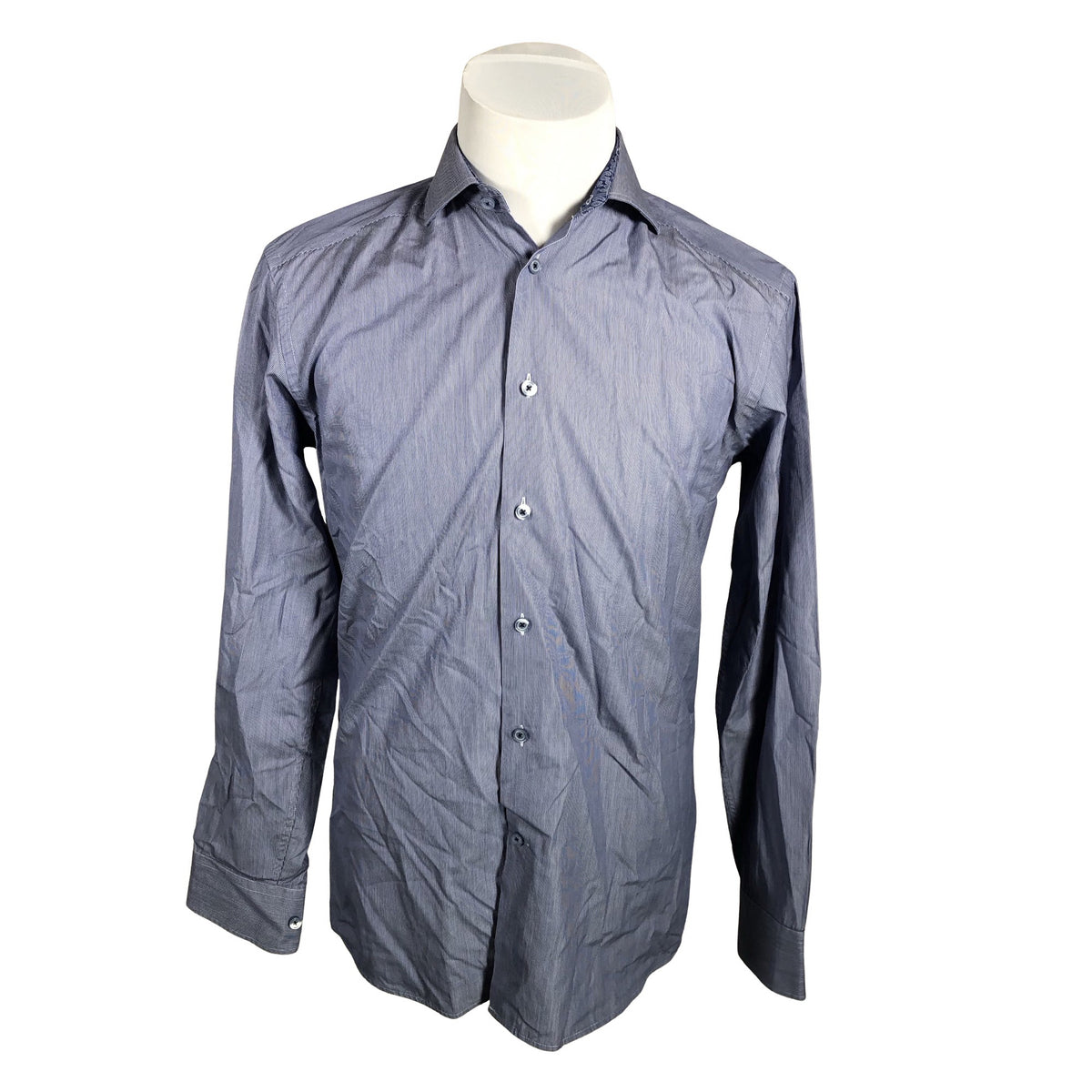 Unisex Schoffa - Collared shirt, size M - Blue (1)