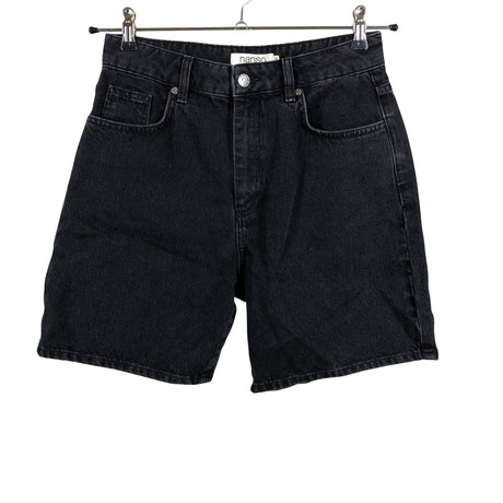 Unisex Nanso - Denim shorts, size 36 - Black ()